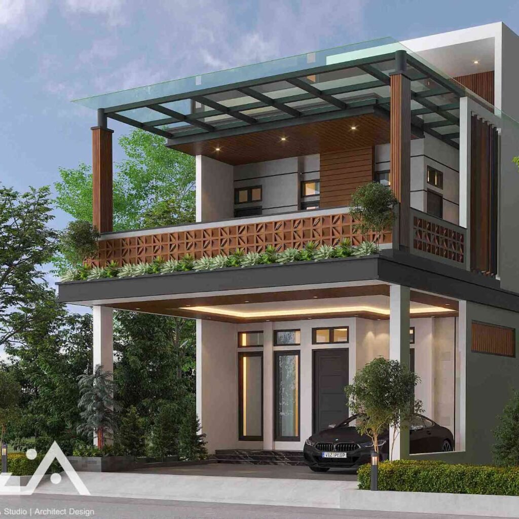 Arsitek Medan JA Desain Rumah Tropis (3)